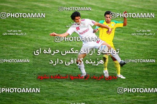 1072459, Tehran, [*parameter:4*], لیگ برتر فوتبال ایران، Persian Gulf Cup، Week 10، First Leg، Rah Ahan 1 v 0 Foulad Khouzestan on 2010/10/09 at Ekbatan Stadium