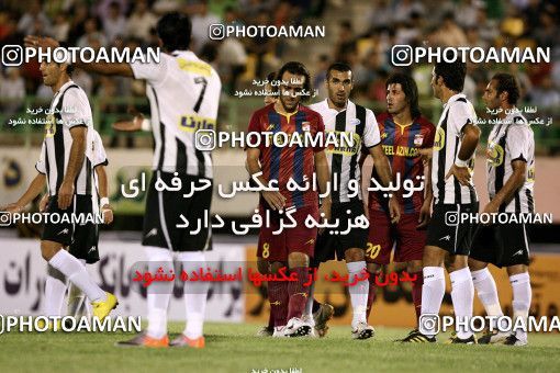 1072770, Qom, Iran, لیگ برتر فوتبال ایران، Persian Gulf Cup، Week 8، First Leg، Saba Qom 1 v 0 Steel Azin on 2010/09/11 at Yadegar-e Emam Stadium Qom