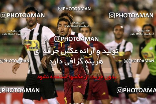 1072732, Qom, Iran, لیگ برتر فوتبال ایران، Persian Gulf Cup، Week 8، First Leg، Saba Qom 1 v 0 Steel Azin on 2010/09/11 at Yadegar-e Emam Stadium Qom