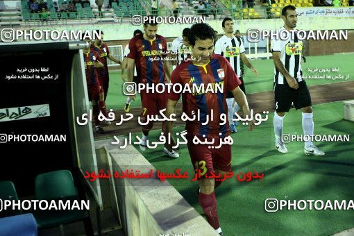 1072759, Qom, Iran, لیگ برتر فوتبال ایران، Persian Gulf Cup، Week 8، First Leg، Saba Qom 1 v 0 Steel Azin on 2010/09/11 at Yadegar-e Emam Stadium Qom