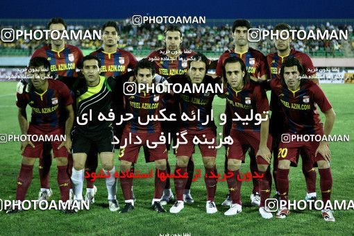 1072747, Qom, Iran, لیگ برتر فوتبال ایران، Persian Gulf Cup، Week 8، First Leg، Saba Qom 1 v 0 Steel Azin on 2010/09/11 at Yadegar-e Emam Stadium Qom