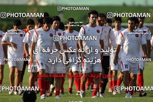 1075894, Tehran, , Persepolis Football Team Training Session on 2010/08/03 at مجموعه ورزشی شرکت واحد