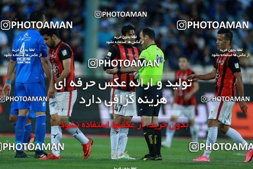 1105919, لیگ برتر فوتبال ایران، Persian Gulf Cup، Week 27، Second Leg، 2018/04/06، Tehran، Azadi Stadium، Esteghlal 4 - ۱ Siah Jamegan