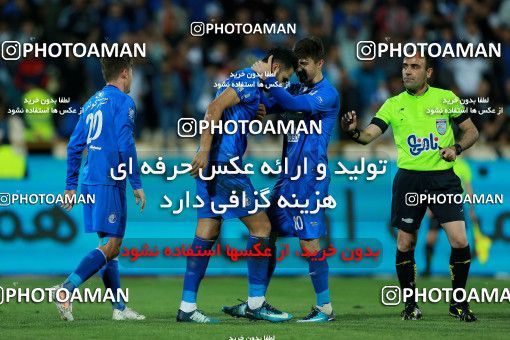1091466, Tehran, [*parameter:4*], لیگ برتر فوتبال ایران، Persian Gulf Cup، Week 27، Second Leg، Esteghlal 4 v 1 Siah Jamegan on 2018/04/06 at Azadi Stadium