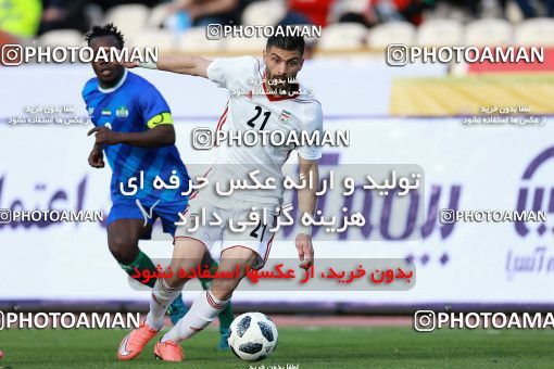 1088972, Tehran, Iran, International friendly match، Iran 4 - 0 Sierra Leone on 2018/03/17 at Azadi Stadium