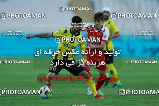 1096648, Tehran, [*parameter:4*], لیگ برتر فوتبال ایران، Persian Gulf Cup، Week 28، Second Leg، Persepolis 1 v 1 Pars Jonoubi Jam on 2018/04/11 at Azadi Stadium