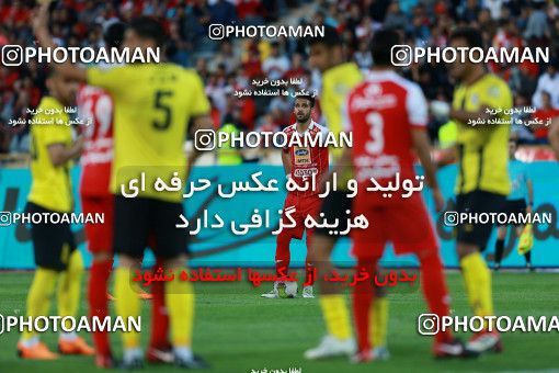 1096348, Tehran, [*parameter:4*], لیگ برتر فوتبال ایران، Persian Gulf Cup، Week 28، Second Leg، Persepolis 1 v 1 Pars Jonoubi Jam on 2018/04/11 at Azadi Stadium