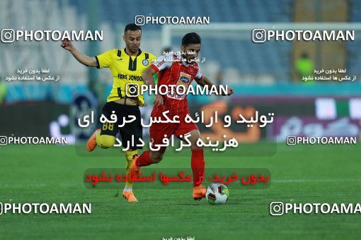 1096202, Tehran, [*parameter:4*], لیگ برتر فوتبال ایران، Persian Gulf Cup، Week 28، Second Leg، Persepolis 1 v 1 Pars Jonoubi Jam on 2018/04/11 at Azadi Stadium
