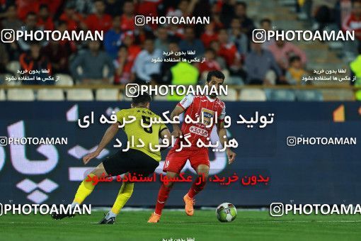 1096717, Tehran, [*parameter:4*], لیگ برتر فوتبال ایران، Persian Gulf Cup، Week 28، Second Leg، Persepolis 1 v 1 Pars Jonoubi Jam on 2018/04/11 at Azadi Stadium