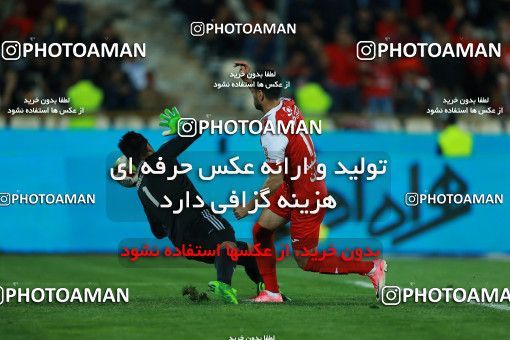 1096450, Tehran, [*parameter:4*], لیگ برتر فوتبال ایران، Persian Gulf Cup، Week 28، Second Leg، Persepolis 1 v 1 Pars Jonoubi Jam on 2018/04/11 at Azadi Stadium