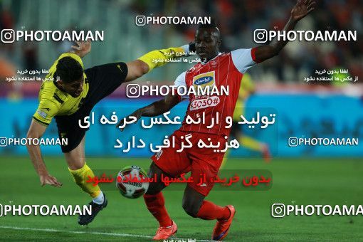 1096406, Tehran, [*parameter:4*], لیگ برتر فوتبال ایران، Persian Gulf Cup، Week 28، Second Leg، Persepolis 1 v 1 Pars Jonoubi Jam on 2018/04/11 at Azadi Stadium