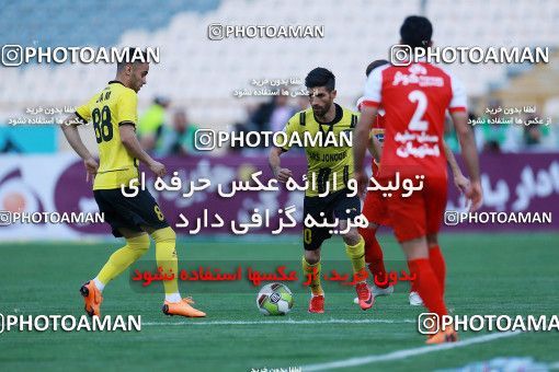 1089692, Tehran, [*parameter:4*], لیگ برتر فوتبال ایران، Persian Gulf Cup، Week 28، Second Leg، Persepolis 1 v 1 Pars Jonoubi Jam on 2018/04/11 at Azadi Stadium