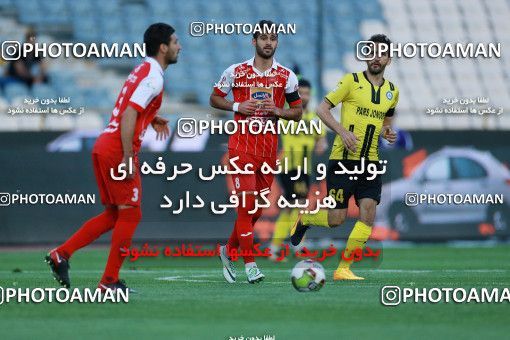 1089118, Tehran, [*parameter:4*], لیگ برتر فوتبال ایران، Persian Gulf Cup، Week 28، Second Leg، Persepolis 1 v 1 Pars Jonoubi Jam on 2018/04/11 at Azadi Stadium