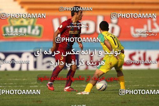 1091104, Tehran, [*parameter:4*], لیگ برتر فوتبال ایران، Persian Gulf Cup، Week 14، First Leg، Rah Ahan 3 v 0 Steel Azin on 2010/11/05 at Ekbatan Stadium
