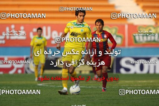 1090903, Tehran, [*parameter:4*], لیگ برتر فوتبال ایران، Persian Gulf Cup، Week 14، First Leg، Rah Ahan 3 v 0 Steel Azin on 2010/11/05 at Ekbatan Stadium