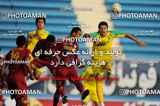1091118, Tehran, [*parameter:4*], لیگ برتر فوتبال ایران، Persian Gulf Cup، Week 14، First Leg، Rah Ahan 3 v 0 Steel Azin on 2010/11/05 at Ekbatan Stadium