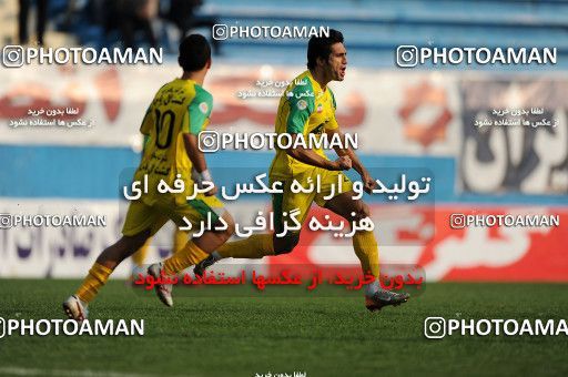 1091175, Tehran, [*parameter:4*], لیگ برتر فوتبال ایران، Persian Gulf Cup، Week 14، First Leg، Rah Ahan 3 v 0 Steel Azin on 2010/11/05 at Ekbatan Stadium