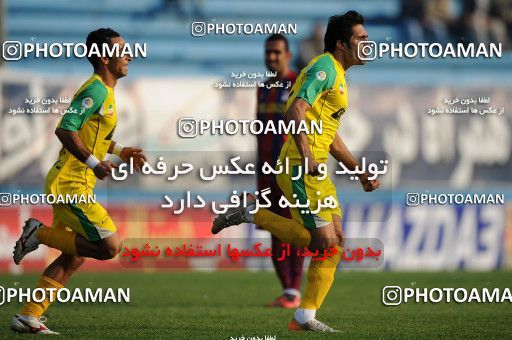 1091149, Tehran, [*parameter:4*], لیگ برتر فوتبال ایران، Persian Gulf Cup، Week 14، First Leg، Rah Ahan 3 v 0 Steel Azin on 2010/11/05 at Ekbatan Stadium