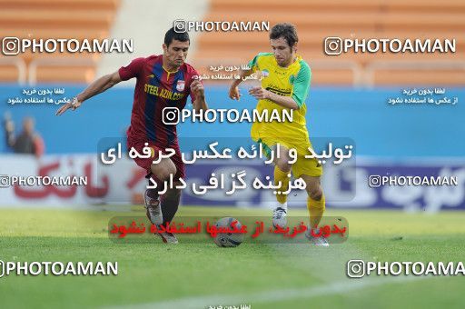 1091183, Tehran, [*parameter:4*], لیگ برتر فوتبال ایران، Persian Gulf Cup، Week 14، First Leg، Rah Ahan 3 v 0 Steel Azin on 2010/11/05 at Ekbatan Stadium