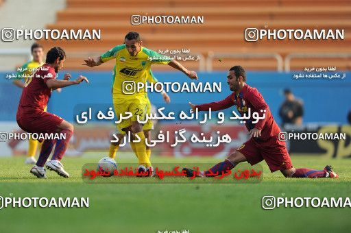 1091145, Tehran, [*parameter:4*], لیگ برتر فوتبال ایران، Persian Gulf Cup، Week 14، First Leg، Rah Ahan 3 v 0 Steel Azin on 2010/11/05 at Ekbatan Stadium