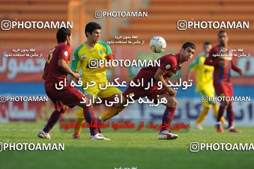 1091125, Tehran, [*parameter:4*], لیگ برتر فوتبال ایران، Persian Gulf Cup، Week 14، First Leg، Rah Ahan 3 v 0 Steel Azin on 2010/11/05 at Ekbatan Stadium