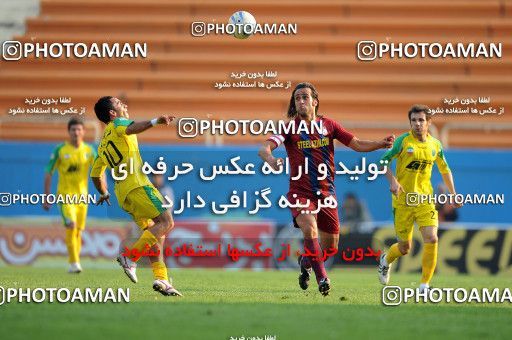 1091157, Tehran, [*parameter:4*], لیگ برتر فوتبال ایران، Persian Gulf Cup، Week 14، First Leg، Rah Ahan 3 v 0 Steel Azin on 2010/11/05 at Ekbatan Stadium