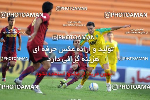 1091127, Tehran, [*parameter:4*], لیگ برتر فوتبال ایران، Persian Gulf Cup، Week 14، First Leg، Rah Ahan 3 v 0 Steel Azin on 2010/11/05 at Ekbatan Stadium