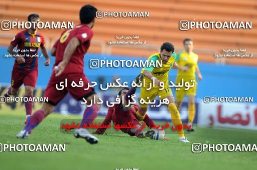 1091111, Tehran, [*parameter:4*], لیگ برتر فوتبال ایران، Persian Gulf Cup، Week 14، First Leg، Rah Ahan 3 v 0 Steel Azin on 2010/11/05 at Ekbatan Stadium