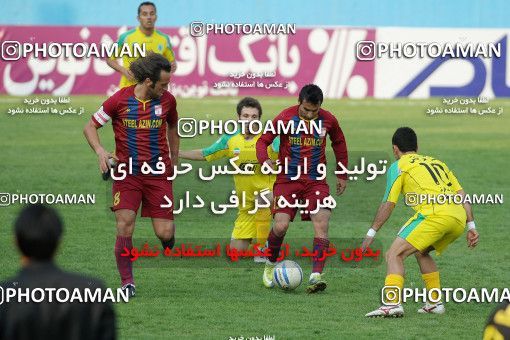 1091237, Tehran, [*parameter:4*], لیگ برتر فوتبال ایران، Persian Gulf Cup، Week 14، First Leg، Rah Ahan 3 v 0 Steel Azin on 2010/11/05 at Ekbatan Stadium