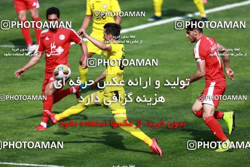 1128150, لیگ برتر فوتبال ایران، Persian Gulf Cup، Week 28، Second Leg، 2018/04/13، Tehran، Takhti Stadium، Naft Tehran 0 - ۱ Padideh Mashhad