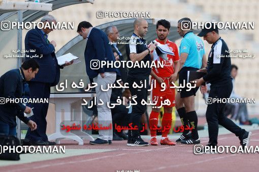 1094129, لیگ برتر فوتبال ایران، Persian Gulf Cup، Week 28، Second Leg، 2018/04/13، Tehran، Takhti Stadium، Naft Tehran 0 - ۱ Padideh Mashhad