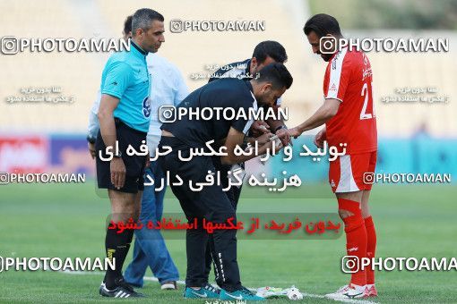 1094277, لیگ برتر فوتبال ایران، Persian Gulf Cup، Week 28، Second Leg، 2018/04/13، Tehran، Takhti Stadium، Naft Tehran 0 - ۱ Padideh Mashhad