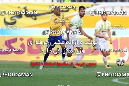 1095924, Isfahan, [*parameter:4*], لیگ برتر فوتبال ایران، Persian Gulf Cup، Week 20، Second Leg، Zob Ahan Esfahan 2 v 1 Sanat Naft Abadan on 2018/01/18 at Naghsh-e Jahan Stadium