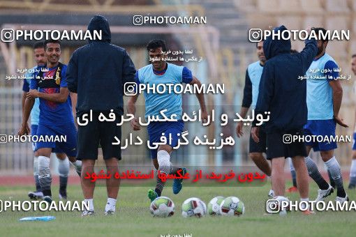 1102501, Ahvaz, Iran, Nassaji Qaemshahr Football Team Training Session on 2018/04/16 at Takhti Stadium Ahvaz