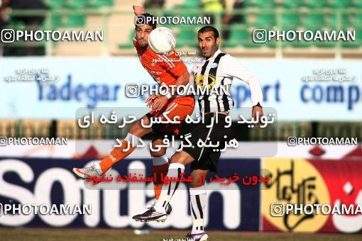 1110128, Qom, Iran, لیگ برتر فوتبال ایران، Persian Gulf Cup، Week 18، Second Leg، Saba Qom 1 v 1 Saipa on 2010/12/10 at Yadegar-e Emam Stadium Qom