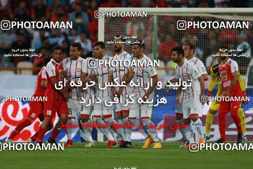 1122547, Tehran, [*parameter:4*], لیگ برتر فوتبال ایران، Persian Gulf Cup، Week 30، Second Leg، Persepolis 3 v 0 Sepid Roud Rasht on 2018/04/27 at Azadi Stadium