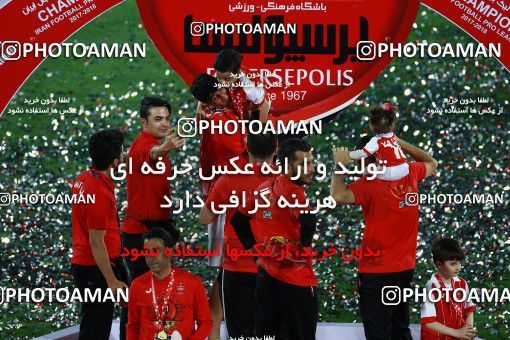 1115788, لیگ برتر فوتبال ایران، Persian Gulf Cup، Week 30، Second Leg، 2018/04/27، Tehran، Azadi Stadium، Persepolis 3 - 0 Sepid Roud Rasht