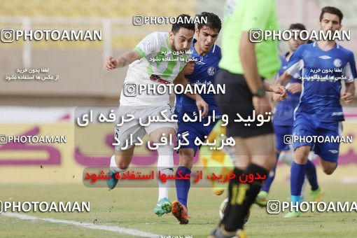 1112241, لیگ برتر فوتبال ایران، Persian Gulf Cup، Week 21، Second Leg، 2018/01/24، Ahvaz، Ahvaz Ghadir Stadium، Esteghlal Khouzestan 0 - 2 Zob Ahan Esfahan