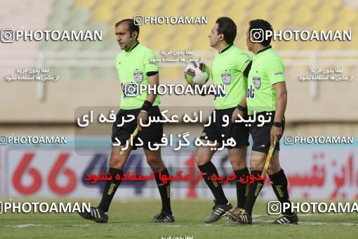 1112344, لیگ برتر فوتبال ایران، Persian Gulf Cup، Week 21، Second Leg، 2018/01/24، Ahvaz، Ahvaz Ghadir Stadium، Esteghlal Khouzestan 0 - 2 Zob Ahan Esfahan