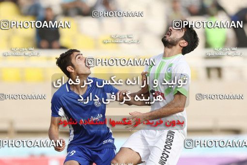 1112336, لیگ برتر فوتبال ایران، Persian Gulf Cup، Week 21، Second Leg، 2018/01/24، Ahvaz، Ahvaz Ghadir Stadium، Esteghlal Khouzestan 0 - 2 Zob Ahan Esfahan