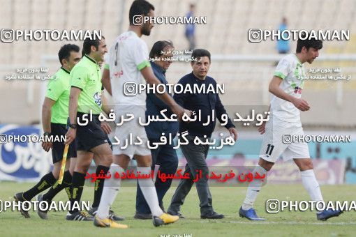 1112485, لیگ برتر فوتبال ایران، Persian Gulf Cup، Week 21، Second Leg، 2018/01/24، Ahvaz، Ahvaz Ghadir Stadium، Esteghlal Khouzestan 0 - 2 Zob Ahan Esfahan