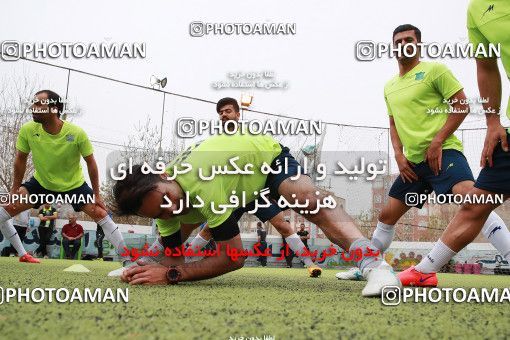 1118846, Tabriz, , Sanat Naft Abadan Football Team Training Session on 2018/03/28 at 