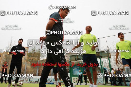 1118864, Tabriz, , Sanat Naft Abadan Football Team Training Session on 2018/03/28 at 