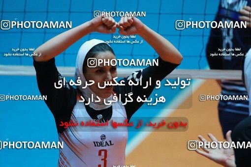 1119184, Tehran, Iran, Iran Volleyball Women’s Pro League، Lady Namdar Memorial، 2017-18 season، Second Leg، Week 6، Paykan 3 v ۰ Namayndeh Tehran on 2018/03/08 at Volleyball House of Tehran