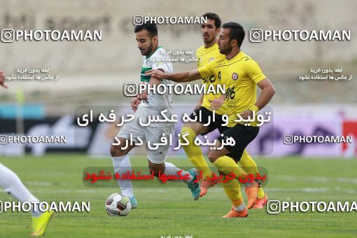 1120107, لیگ برتر فوتبال ایران، Persian Gulf Cup، Week 30، Second Leg، 2018/04/27، Tehran، Takhti Stadium، Naft Tehran 0 - ۱ Zob Ahan Esfahan