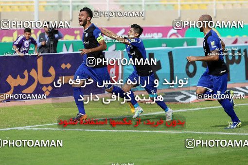 1133698, Ahvaz, , Semi-Finals جام حذفی فوتبال ایران, Khorramshahr Cup, Esteghlal Khouzestan 1 v 3 Khooneh be Khooneh on 2018/03/09 at Ahvaz Ghadir Stadium