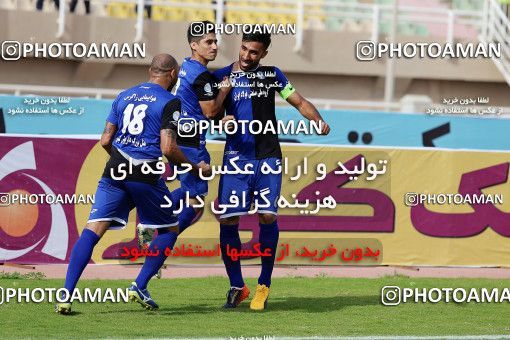 1133779, Ahvaz, , Semi-Finals جام حذفی فوتبال ایران, Khorramshahr Cup, Esteghlal Khouzestan 1 v 3 Khooneh be Khooneh on 2018/03/09 at Ahvaz Ghadir Stadium
