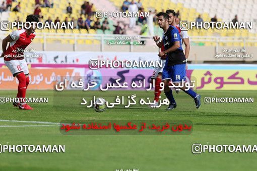 1133787, Ahvaz, , Semi-Finals جام حذفی فوتبال ایران, Khorramshahr Cup, Esteghlal Khouzestan 1 v 3 Khooneh be Khooneh on 2018/03/09 at Ahvaz Ghadir Stadium