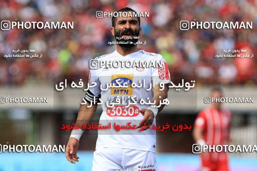 1136032, Rasht, Iran, Iran Pro League، Persian Gulf Cup، 2017-18 season، Second Leg، Week 28، Sepid Roud Rasht ۱ v ۰ Tractor S.C. on 2018/04/13 at Shahid Dr. Azodi Stadium