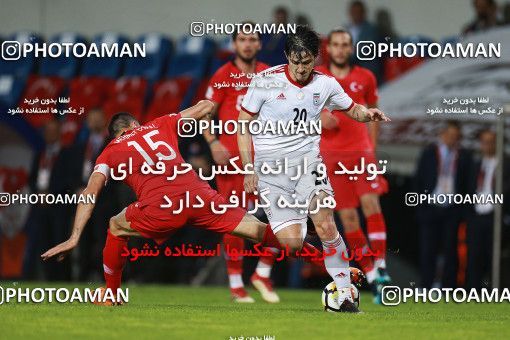 1139259, Istanbul, Turkey, International friendly match، Turkey 2 - 1 Iran on 2018/05/28 at Başakşehir Fatih Terim Stadium
